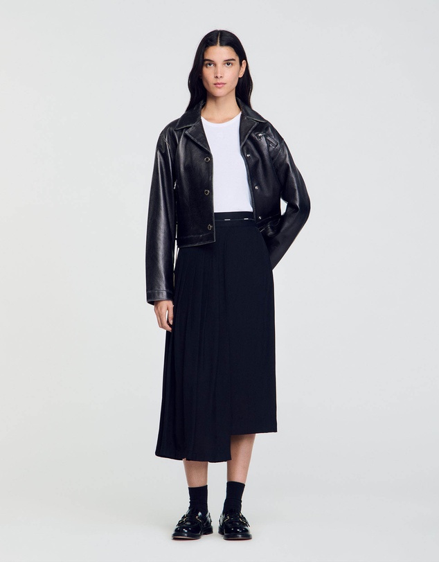 Sandro - Marianne Woven Skirt