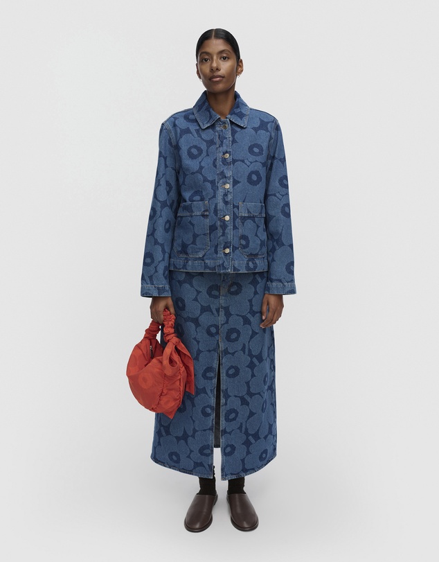 Marimekko - Maridenim Näkymä Unikko Jean jacket