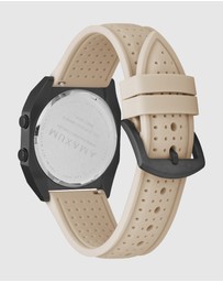 Maxum - Raglan Band Beige Silicone Strap Black Buckle