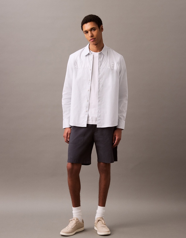 Calvin Klein Jeans - Oxford Logo Relaxed Button-Down Shirt