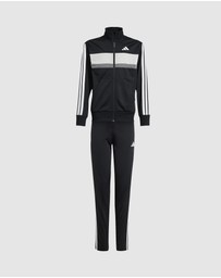 adidas Sportswear - Seasonal Essentials Tiberio 3 Stripes Tricot Tracksuit - Teens