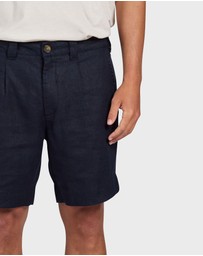 Academy Brand - Dean Linen Short