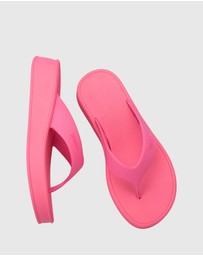 Melissa - Melissa Sun Flip Flop Platform
