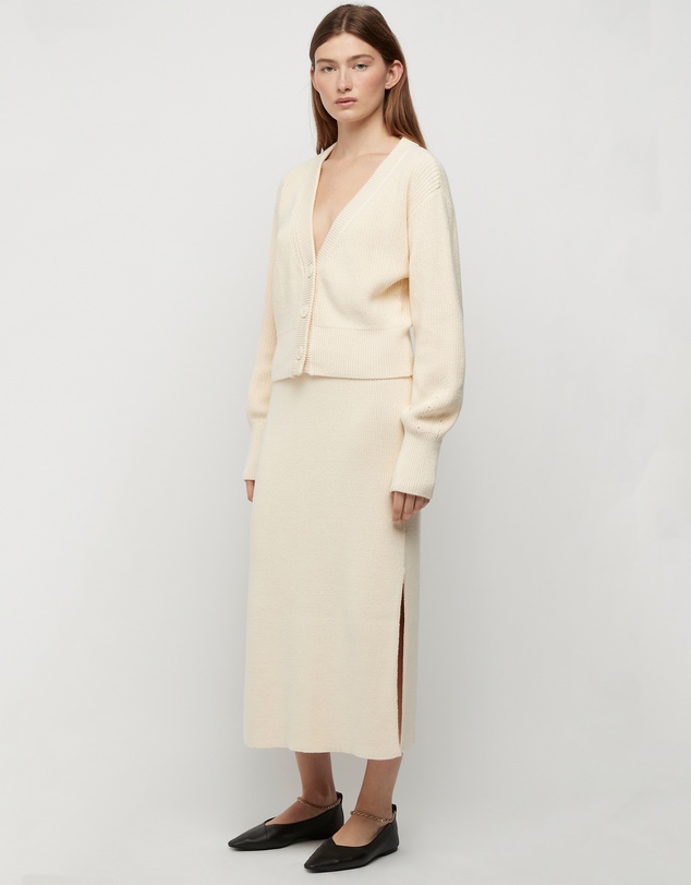 FRIEND of AUDREY - Linnea Cotton Knit Skirt