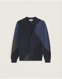 Seasalt - Seasalt Cornwall Blue Men's Goelann Cardigan