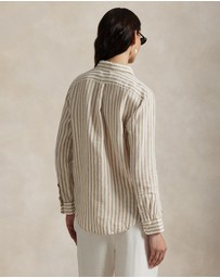Polo Ralph Lauren - Classic Fit Striped Linen Shirt