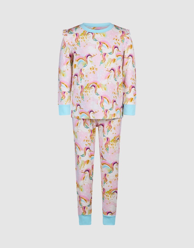 Rock Your Kid - Unicorn Pony Colour Pop Long Sleeve Alice Sleep Set