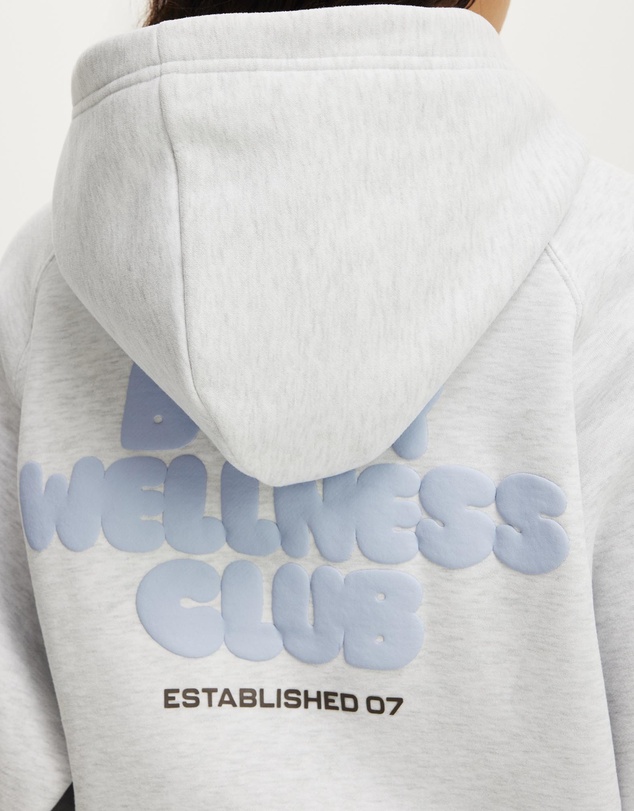 Cotton On Body Active - Plush Premium Graphic Raglan Hoodie