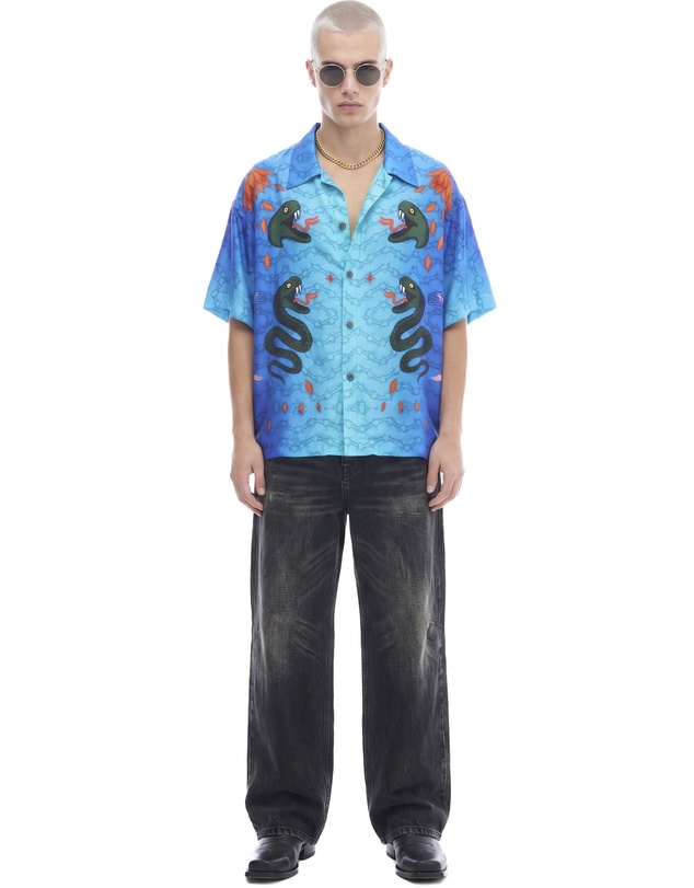 THE TALES - Snake Chain oversized Shirt