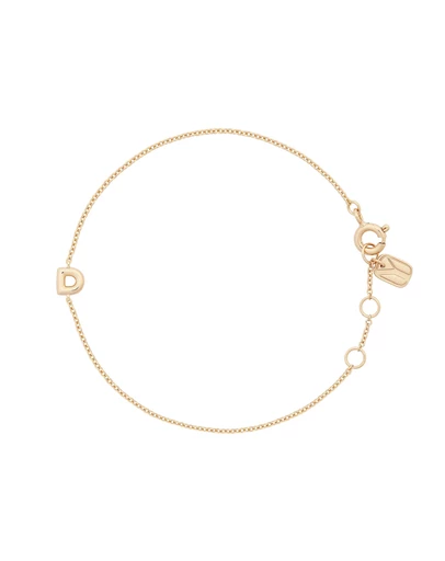 YCL  - Bubble Initial Bracelet D
