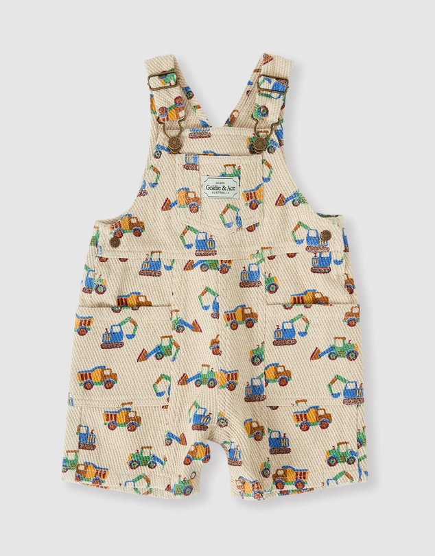 Goldie + Ace - Diggers James Pocket Overalls - Babies-Kids