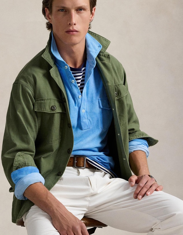 Polo Ralph Lauren - Garment-Dyed Mesh Polo Shirt