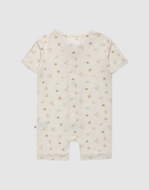 Kynd Baby - Essential Short Sleeve Onesie in Country Pristine