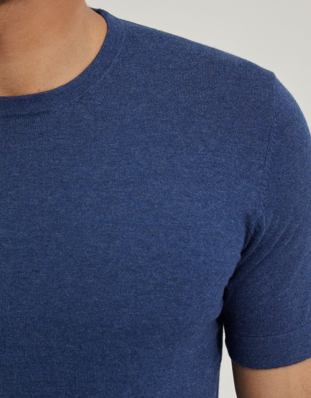 Oxford - Theodore Crew Neck Knitted T-Shirt