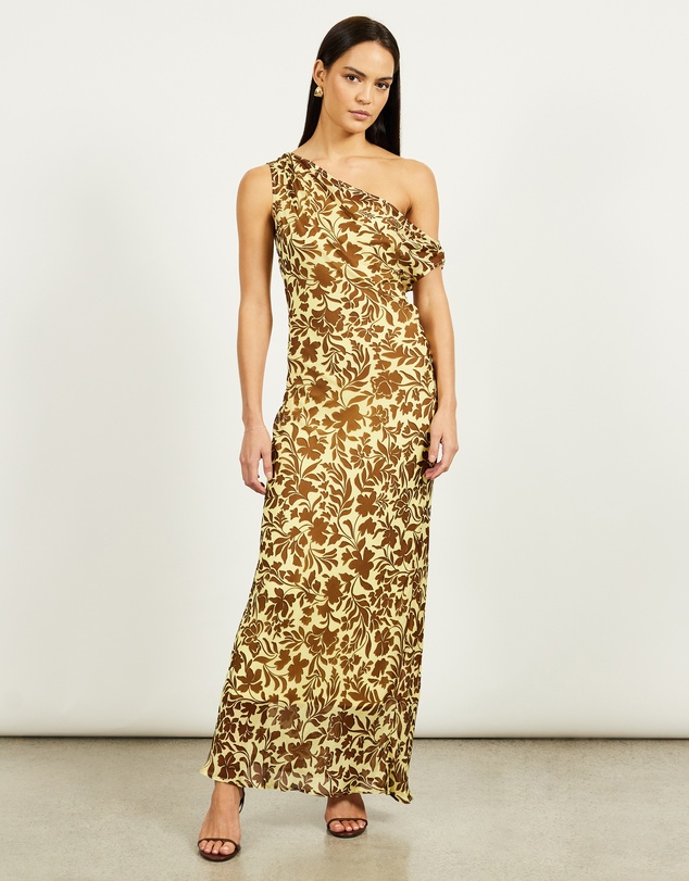 Lover - Ryler Asymmetric Maxi Dress