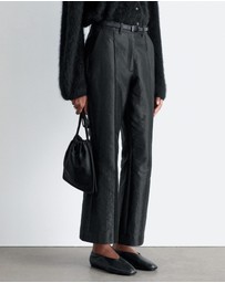 & Other Stories - Kick-Flare Satin Trousers