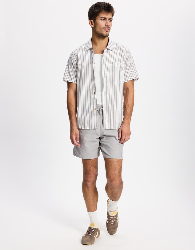 Rhythm - Seersucker Stripe SS Shirt