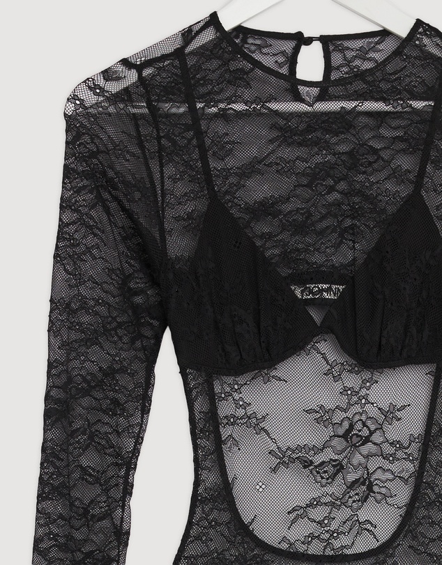 Revibe - Repaired BY JOHNNY. Elara Lace Dress - AU 6