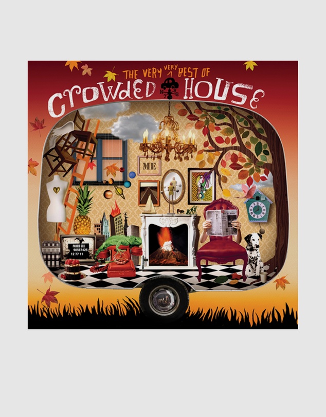 iWorld - Crowded House - Crowded House - The Very Very Best - CD Framed Album Art