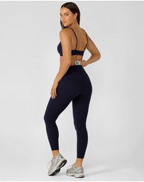 Lorna Jane - Limited Edition Lotus No Chafe Ankle Biter Leggings