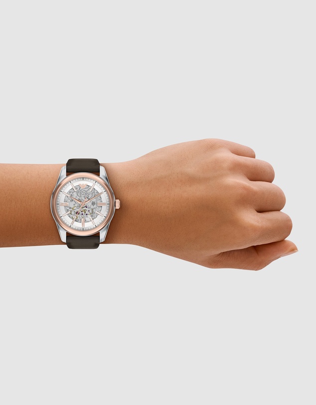Emporio Armani - Brown Analogue Watch