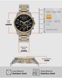 Armani Exchange - Two Tone Choronograph Watch