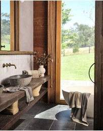 Linen House - Inverloch Mushroom Towel Collection