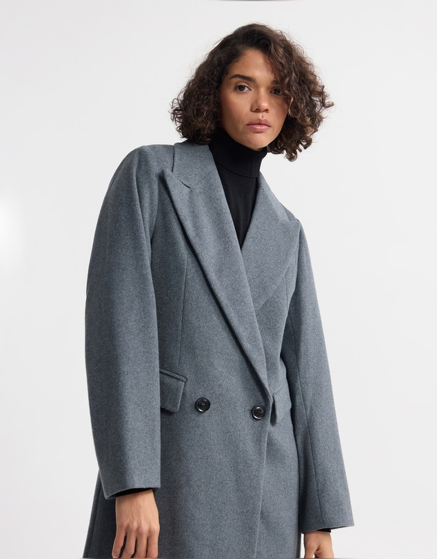 Oxford - Saskia Double Breasted Wool Rich Coat