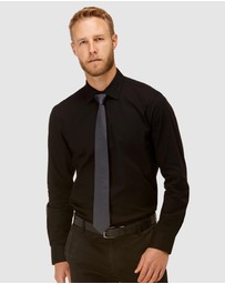 Brooksfield - Staple Textured Business Shirt