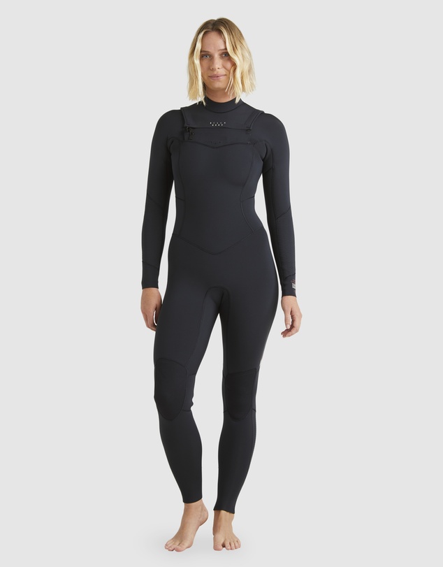 Billabong - Womens 3/2mm Salty Natural Chest Zip Wetsuit
