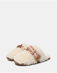 EVERAU - Australian Shepherd Ugg Cecil Double Faced Sheepskin Upper House Shoes