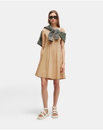 BOSS - Cotton Slim Fit Dress