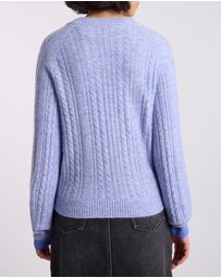 David Lawrence - Magnus Cable Knit Jumper