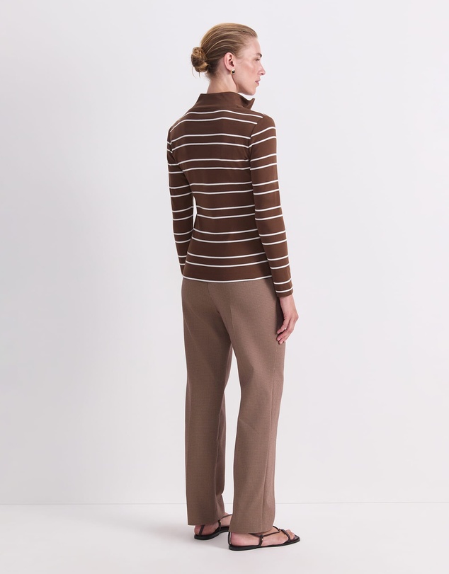 Sportscraft - Lucy Zip Funnel Neck Top