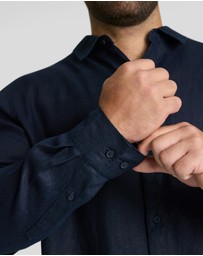 Johnny Bigg - Resort Relaxed Fit Linen Shirt