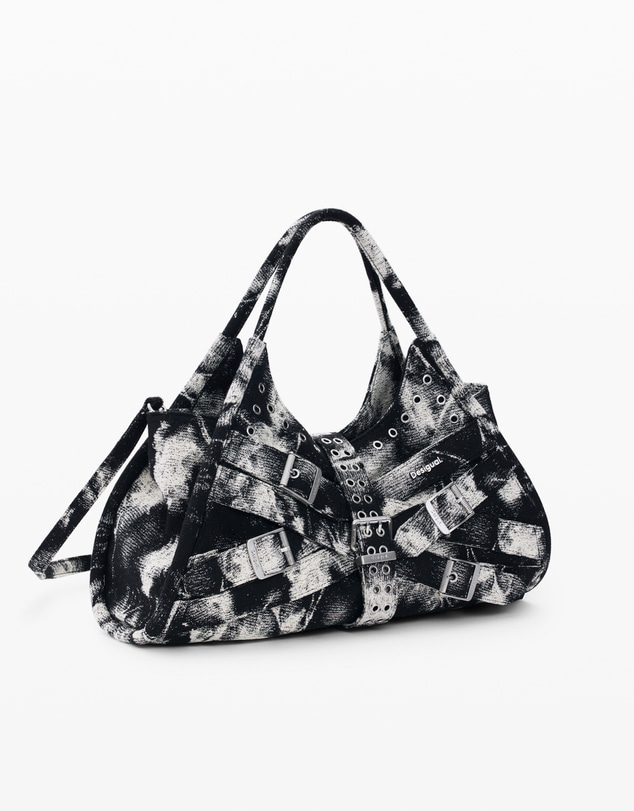 Desigual - Medium bag with buckles