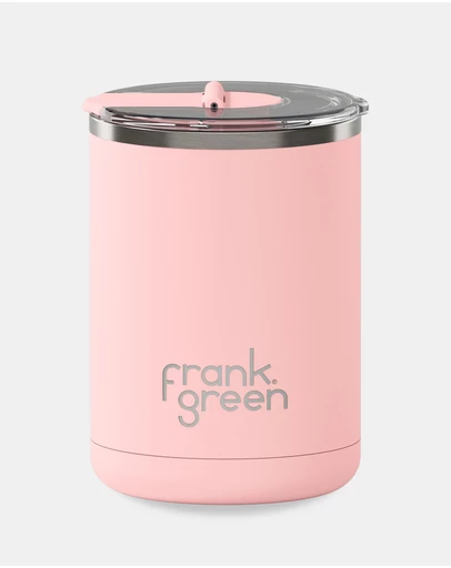Frank Green - 12oz Ceramic Coffee Cup with Hinged Screw Lid
