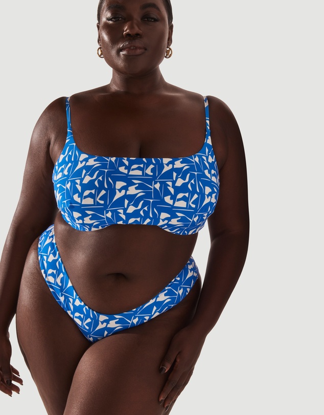 Form and Fold - The 90s Crop Underwire D-G Top