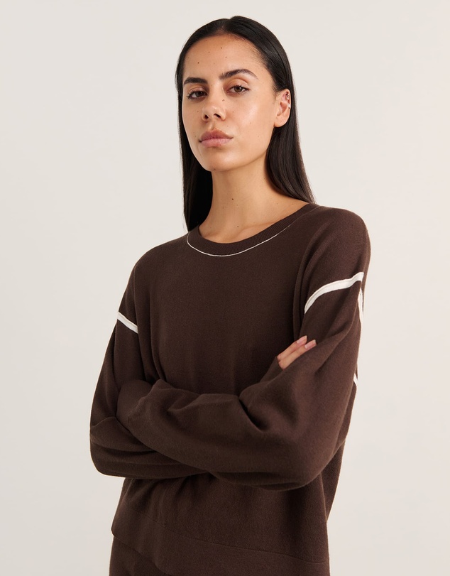 Jag - Orla Contrast Sweater