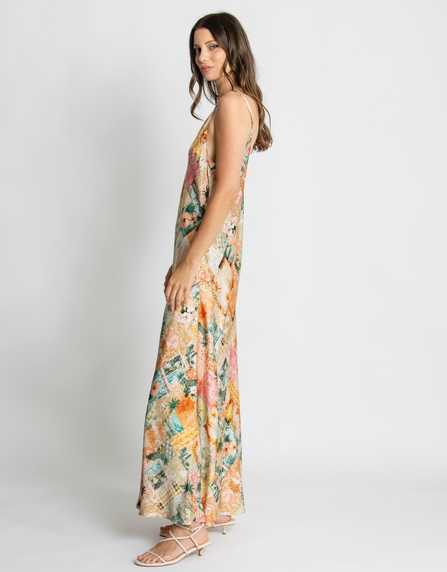 KACHEL - Hazel Slip Maxi Dress