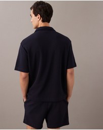 Calvin Klein Jeans - Waffle Knit Camp Shirt