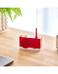 Lexon - Lexon Thykho 3 Fm Radio & Bluetooth Speaker PANTONE -2035 Red