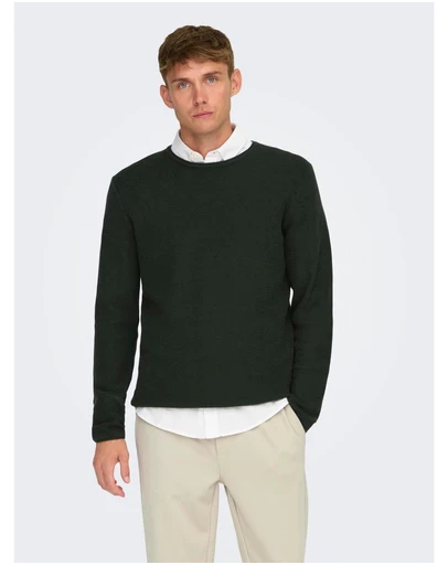 Only & Sons - Eric Structured Knit Pullover
