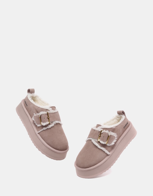 EVERAU - EverAU Ugg Tobias Cow Suede Upper House Shoes