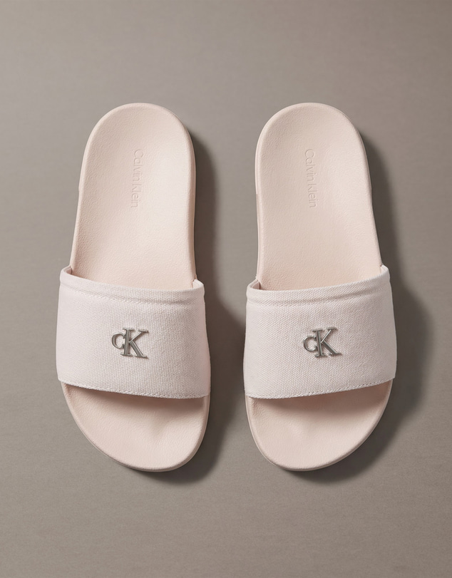 Calvin Klein - Nemo Canvas Signature Logo Sliders