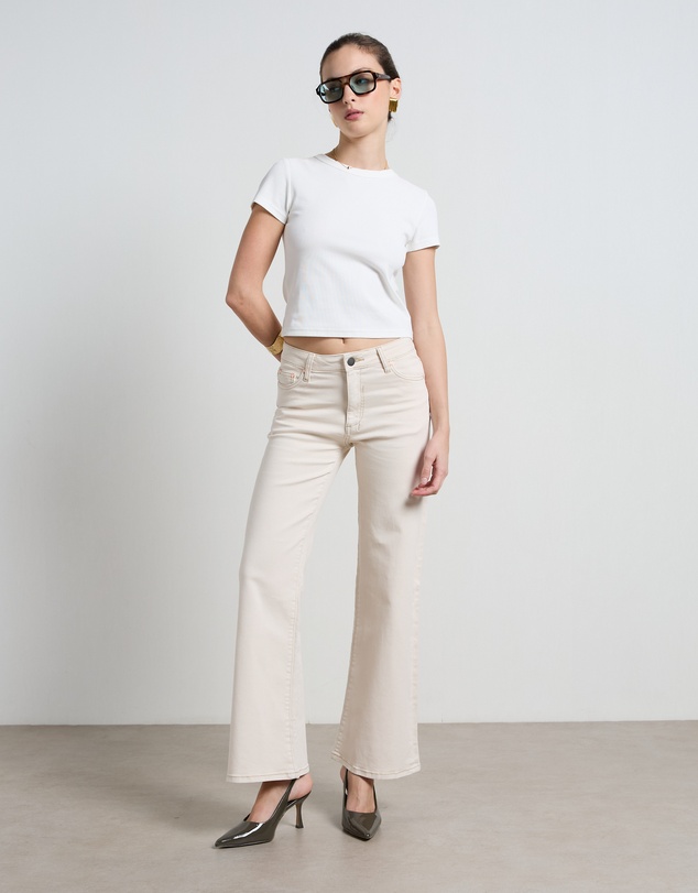DRICOPER DENIM - Marrie Cream Jeans