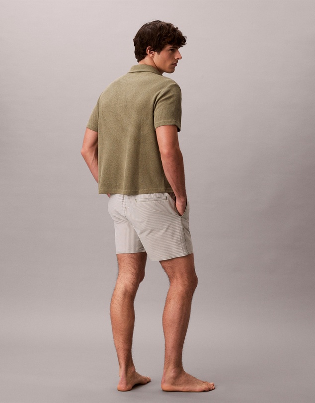 Calvin Klein - Icon Seersucker Swim Shorts