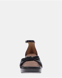 Mia Vita - Tatum Heeled Sandal - Black