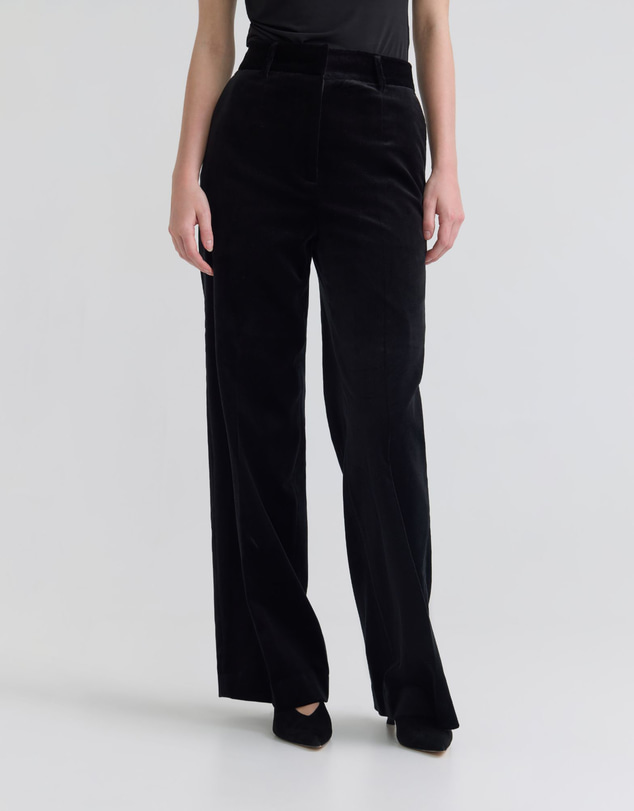 Oxford - Lydia Stretch Velvet Pants