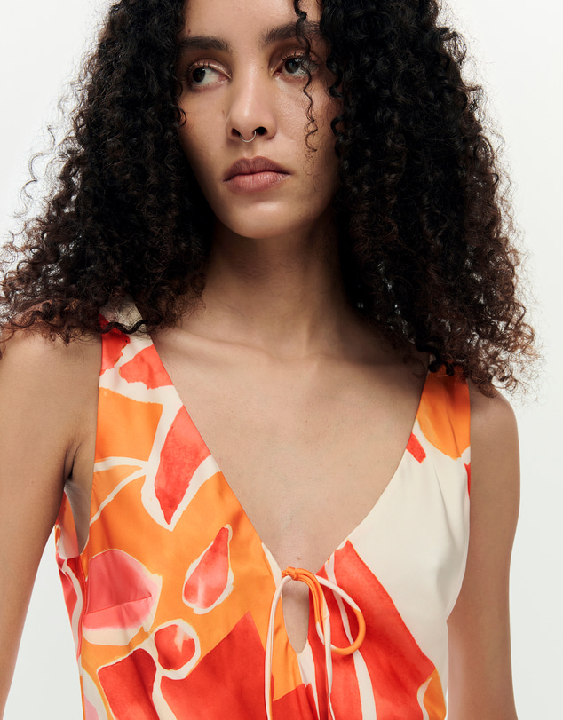 Desigual - Petal strap blouse